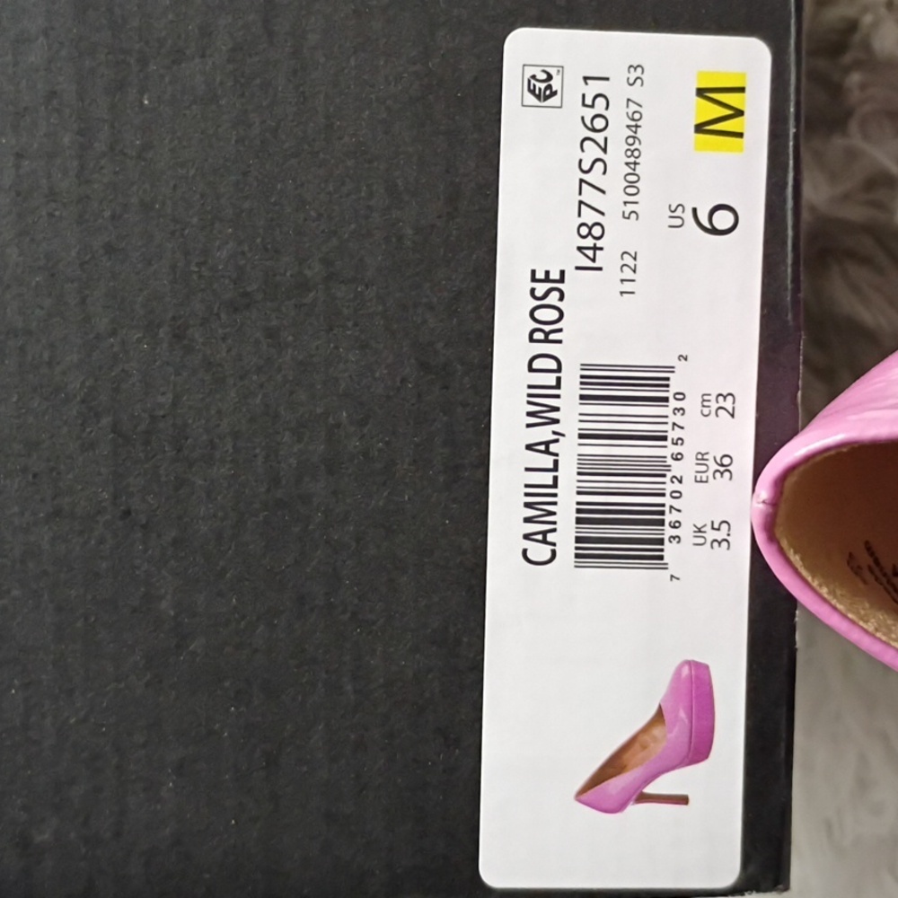 Naturalizer Camilla Wild Rose Pumps Heels 👠 Women's Sz 6 New - Picture 10 of 12